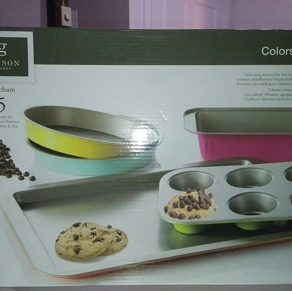 5 Piece Carbon Steel Bakeware Set